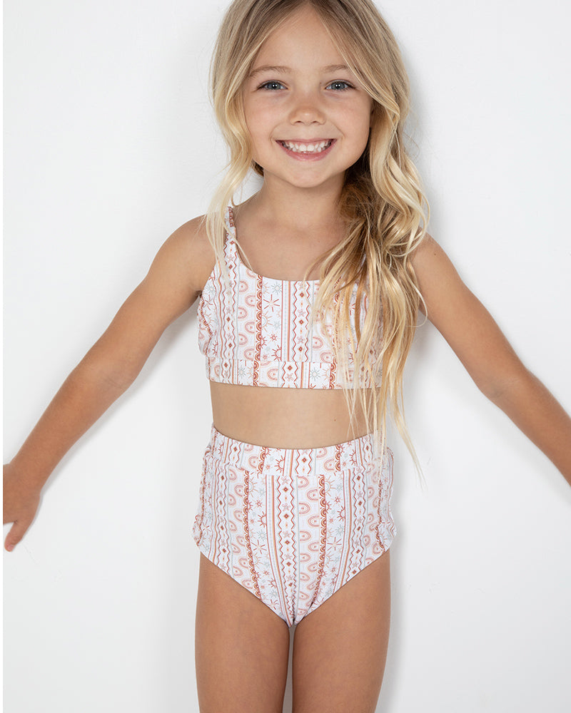 Girls Hayley Bikini Bottoms Moana Print
