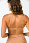 Shelly Underwire Swim Top - Camel Rib