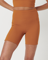 Olivia Bike Shorts - Turmeric