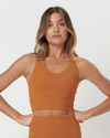 Naomi Sports Top - Turmeric