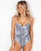 Sample - Merimbula Underwire One Piece - Snake - TALL