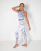 Taylor Sports Top - Charcoal Tie-Dye